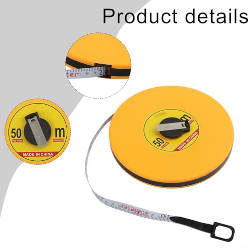 Cinta Métrica de Fibra de Vidrio con Estuche Impermeable 50m miniatura 6