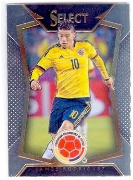 James Rodriguez trading card (Columbia Real Madrid Porto Soccer) 2015 Prizm Chrome #77