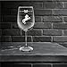 C M Horse with Barbwire Rustic Design Wine Glass - Western Horse Themed Gift for Men and Women - 19 oz