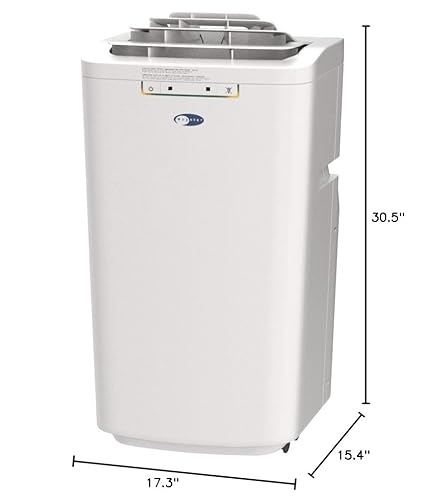 Whynter ARC-110WD 11,000 BTU (5,900 BTU SACC) Portable Air Conditioner with Dehumidifier and Fan for Rooms Up to 350 Sq Ft, Includes and Storage Bag, White - Image 9