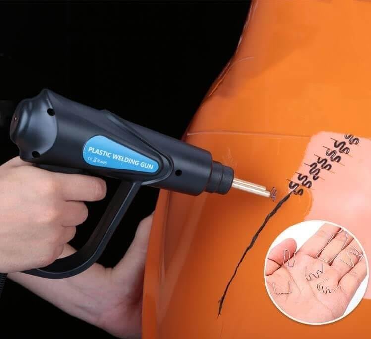 Image of Plastic Welding Staples Kit, 500 Piece, for Bumper, Fender, Dashboard and Headlight Repair