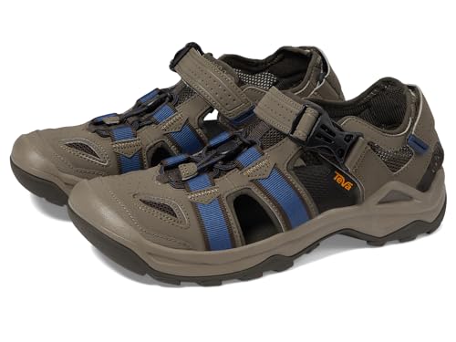 Image of Teva Men's M Omnium 2 Leather Fisherman Sandal | Water Sports Sandals