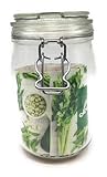LE PARFAIT Rounded French Glass Storage Jar 32 Ounce, 1 EA