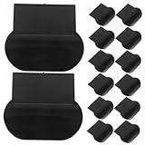 MAGICLULU 20stücke Toilettensitzheber Mit Griff Selbstklebender Toilettensitzdeckelheber Tragbarer Toilettensitzöffner Für Badezimmertoiletten Toilettensitzgriffe Toilettensitzhalter