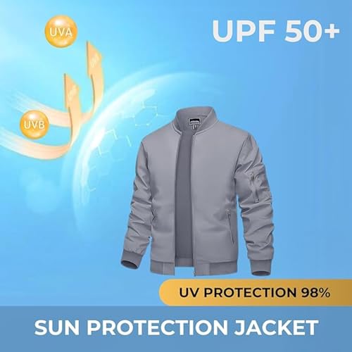 Image of MIA FASHION Winter Jacket For Men Puffer Jacket, Lightweight Transition Jacket Nylon Quilted standard length Puffer Jacket Full Sleeve Monsoon Jackets For Men