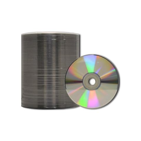 MediaPro Blank DVD - Professional Grade Silver Thermal Lacquer DVD-R - 100 Pack Cover