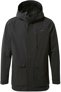 Craghoppers Herren Herren Lorton Jacken Jacken Wasserdichte Shell (1er Pack) XL Black pepper