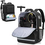 GRAOSO Travel Bag Compatible with Doona Liki Trike S3 & S5, Folding Toddler Tricycle Storage Backpack, Stroller Gate Check Bag with Inner Buckle Fix Strap, 3 Carrying Ways for Airplane, Black