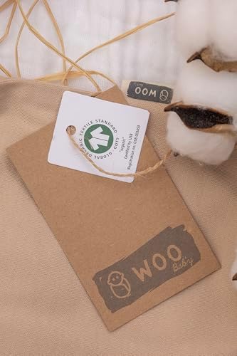 Organik Sertifikalı Kısa Kollu Bebek Zıbın Body Kimyasal İçermez%100 Pamuklu badi (Bej/Taş, 6-9 Ay) - Görsel 7