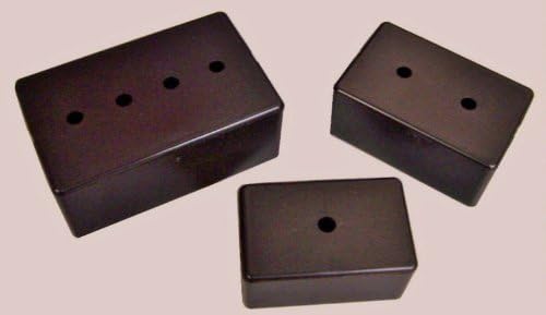 Plastic Electric Project Switchboxes 3 Pc (for Project Hobby Model Cars Trains)