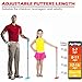 THIODOON Golf Putters for Men Women and Kids 4 Pack Mini Putter for Right or Left Handed Adjustable Golf Club Putt Putt Set for Children, Toddler Junior and Adults Pink Orange Green Blue
