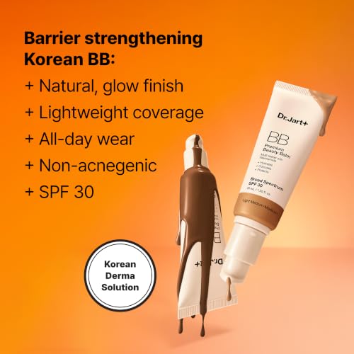 Image of Dr.Jart+ Premium BB Korean Tinted Moisturizer with SPF 40 and Niacinamide | bb cream |Skin Tint | Korean Makeup, 1.35 Fl Oz