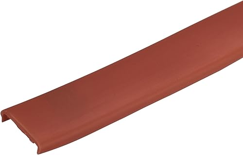 uxcell Bandas de borde de muebles en forma de U, borde flexible autoadhesivo de 6.6 ft, protectores de borde TPE de 0.197 x 0.630 in para gabinetes