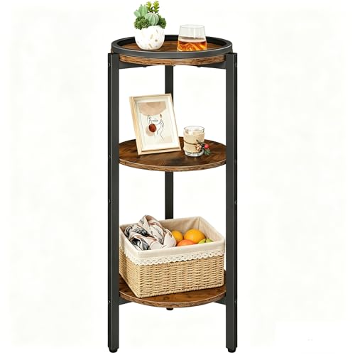 HOOBRO 3-Tier Tall Slim Table