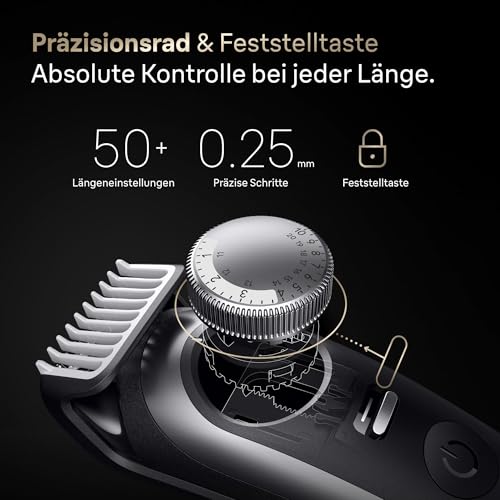 Tondeuse à barbe Braun BT9560 Wet&Dry 52 réglages Précision Li Ion - vue 3