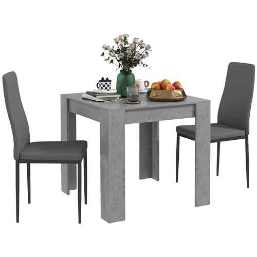 DIMENSIONI: Dimensioni tavolo: 80L x 80P x 76A cm, Dimensioni sedia: 41L x 50P x 97A cm, Capacità di peso: 15kg (tavolo), 120kg (sedia). Montaggio richiesto