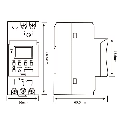 Temporizador programable de 7 días ideal para gestionar el encendido automático de luces 6