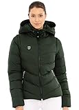 ♡ Abnehmbare Kapuze SPOOKS Elanie Jacket (Farbe: Dark Forest; Größe: XL)