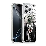 Head Case Designs Offizielle The Joker DC Comics The Killing Joke Darsteller Kunst Soft Gel Handyhülle Hülle kompatibel mit Apple iPhone 16 Pro Max