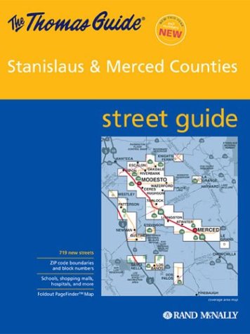 Thomas Guide 2003 Street Stanislaus & Merced Counties: 9780528957116 ...