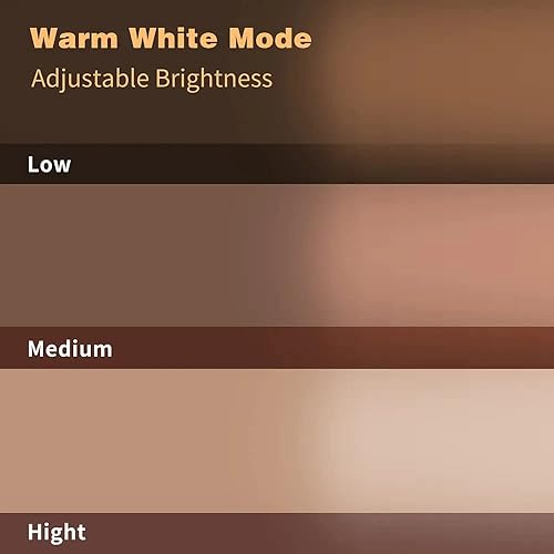 Miniatura 3 de KunMai Lámpara de mesa con interruptor táctil, lámpara de mesa moderna regulable de 3 luces, lámpara de mesita de noche, lámpara de mesita de noche,