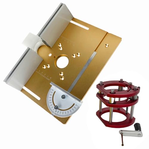 Défonceuse stable via la table de fraisage aluminium