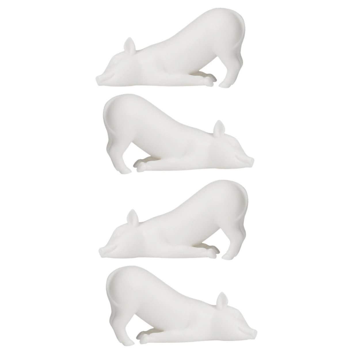 Figurines de cochon en porcelaine miniature objet déco intérieur et artisanat de table