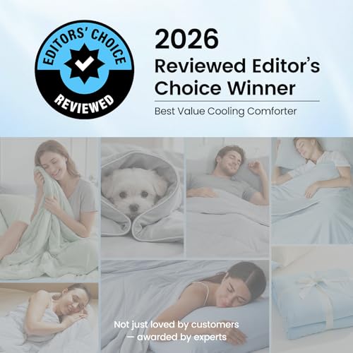 Cozy Bliss Cooling Comforter Queen Size, Cooling Blankets for Hot Sleepers and Night Sweats, Gray Summer Comforter for Queen Size Bed, Breathable Soft Lightweight Silk Smooth by Cozy Bliss - Image 3