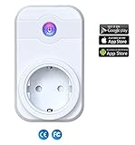  Enchufe Inteligente Wifi, OIZEN Smart Plug Inalámbrico Enchufe Remoto por APP, Timing Función, compatible con Amazon Alexa Echo/Echo Dot para Android y iOS Smartphone