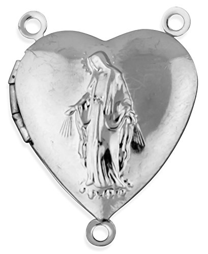 Pack Of 5 Our Lady Of Grace Locket Rosary Centers #TOP12