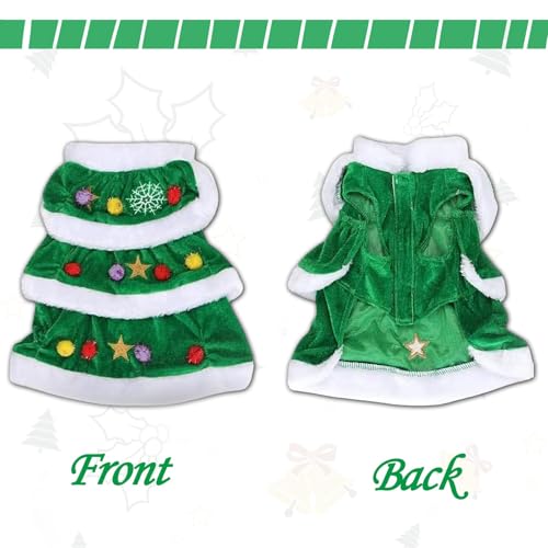 Disfraz de Árbol de Navidad para Perro Pequeño Talla S miniatura 2