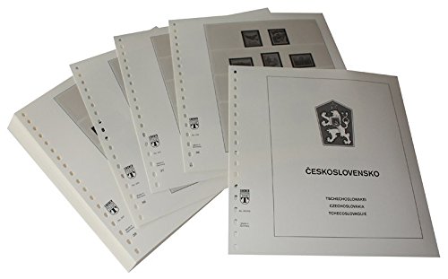 Compléter album Tchécoslovaquie 1953-1959 avec feuilles pré-imprimées