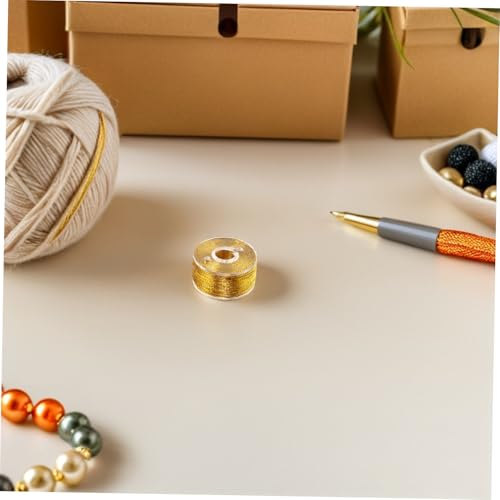 Fils à broder artisanaux métalliques : pack de 72 bobines souples