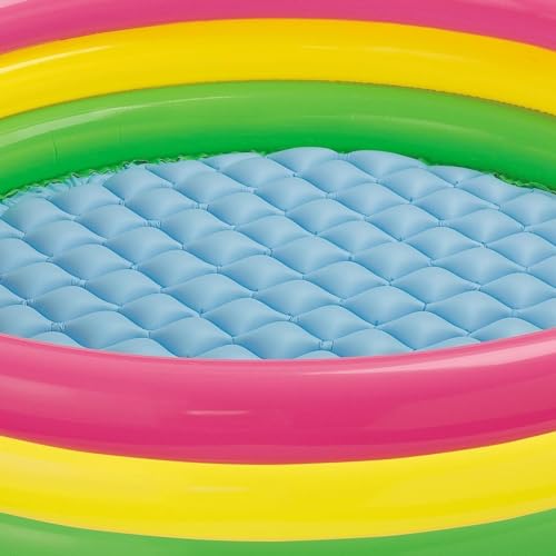 Image of Storio 3 Feet Inflatable Kids Pool | Bath Tub for Toddlers & Children | Summer Water Fun Pool Toy - 34 x 10 Inches | Garden & Balcony Splash Pool for Boys & Girls (3+ Years) (Pack of 2)