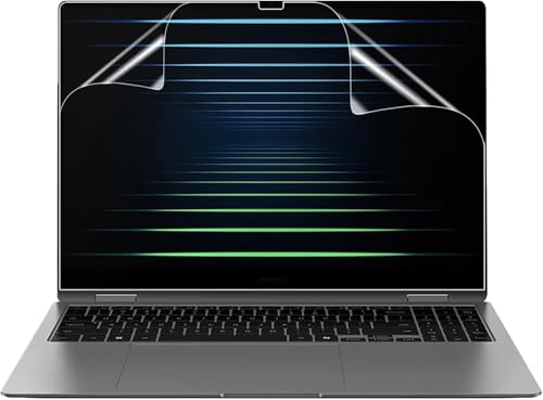 2-Pack 16 inch Screen Protector for Samsung Galaxy Book5 Pro 360 & Galaxy Book5 Pro & Galaxy Book4 Edge & Galaxy Book 4/3 Ultra & Galaxy Book4 Pro 16 Laptop, 5H Anti-Scratch Clear