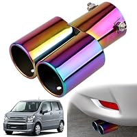 Amazon | マフラー カッター 2本出し スズキ ワゴンR MH21S/22S型 2003