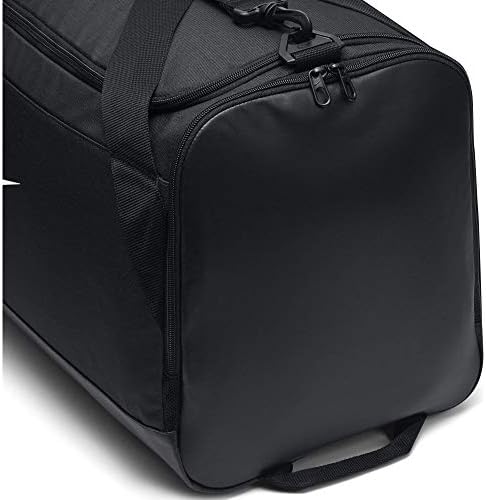 Nike Men Brasilia 6 Duffel Bag - Black/Black/White, 71.1 x 28 x 33 cm