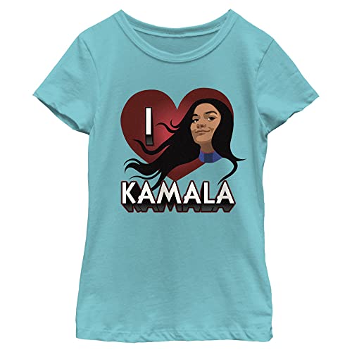 T-shirt Kamala Marvel Ms Heart fille, une idée cadeau parfaite pour un anniversaire