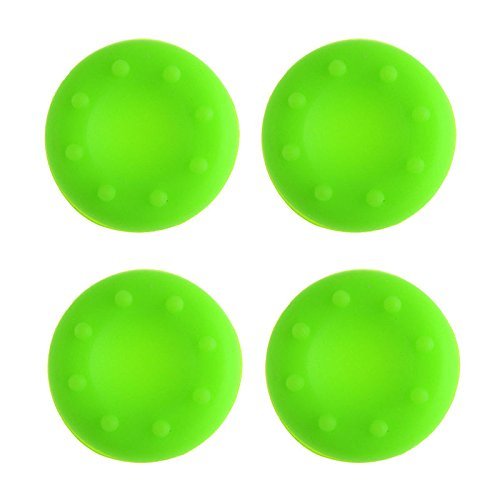 TCOS TECH Silicone Key Protector Thumb Grips Anti-Slip Silicone Cap Cover for PS5 PS4 PS3 Xbox Series X/Series S Xbox One Xbox 360 Controller (4 Pcs) (Green) (B018KOZNL8) Amazon Price History, Amazon Price Tracker