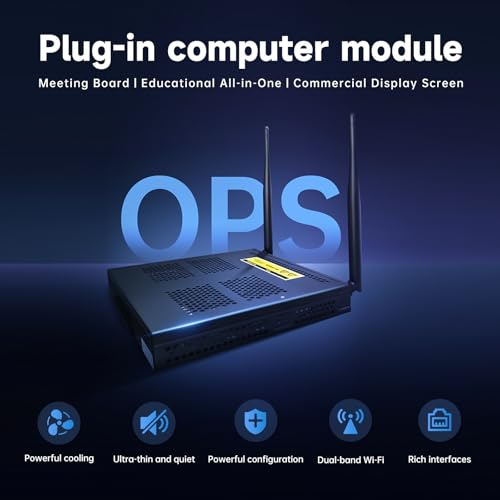 Image of 55-Inch Smart Board with Dual System, Android 13 and Windows 11