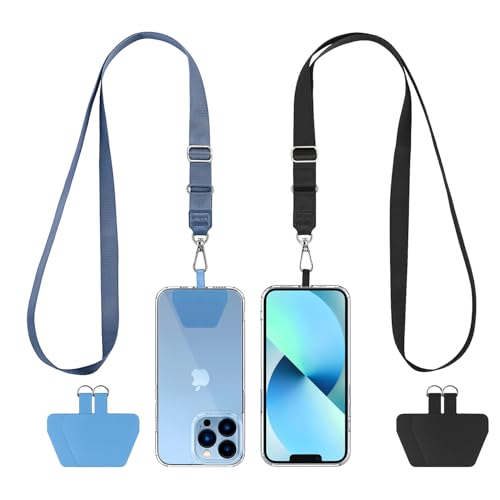 [CACOE] �X�}�z�X�g���b�v ���L 2�{���� �l�b�N�X�g���b�v ���� �������߉\ �p�b�` 4������ �΂߂�����|�����|�� iPhone/Android �S�@��Ή� �����h�~ ������ �U�� �ʋ� ���s�p �X���b�O�u���[ �u���b�N