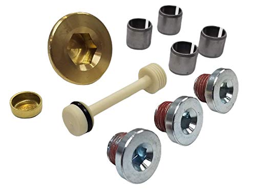 Ls Engine Block Oil & Coolant Galley Plug & Cylinder Head Dowel Pin Kit Expansion Freeze Barbell Compatible With All Gm Chevy Ls Series Engines Ls1 Ls3 Ls2 Lq4 Lq9 Ls6 4.8L 5.3L 6.0L 6.2L Vortec #TOP4