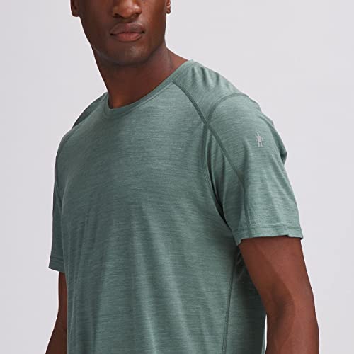 Smartwool Sw016552F72Xl Men's Merino Sport 120 Mountain Biking Short Sleeve Tee Sage Heather Xl #TOP2