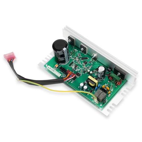 MC1618DLS Treadmill Control Board with Wire Harness,Compatible with Proform,NordicTrack,Icon,Gold's Gym Treadmill Motherboard,Motor Controller Lower Board with Black Sockets,Replacement 398056