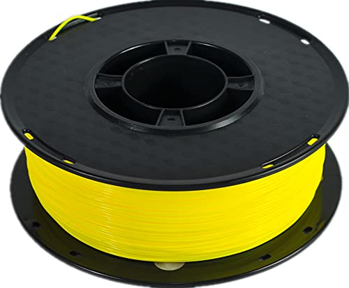 Image of RANKI TPU Filament 1.75 mm Flexible TPU, 3D Printer Filament, Dimensional Accuracy + /- 0.05 mm, 98A,1kg Spool,Yellow