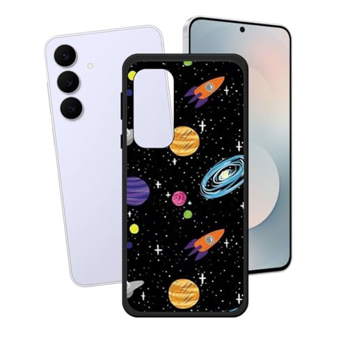 LCEHTOGYE �K�p Samsung Galaxy S25 FE�p�P�[�X�A�K�p Samsung Galaxy S25 FE (6,7")�ƌ݊����̂��钴���^�u���b�N�\�t�gTPU�V���R���Q���P�[�X�ی�J�o�[- LH93