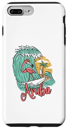 Aruba Souvenir �A���o�̂��y�Y �X�}�z�P�[�X iPhone 7 Plus/8 Plus �p