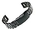 Ritche 22mm Watch Band Premium Solid Stainless Steel Metal Business Replacement Bracelet Strap for Men's Women's Watch
