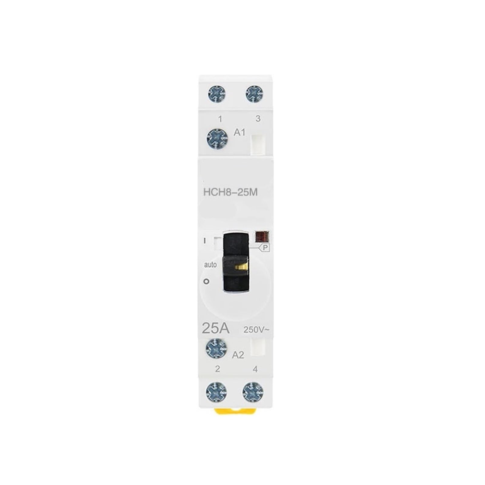 HCH8-25M 2P 25A 230V DIN-szynowe zabezpieczenie modułowe z ręcznym przełącznikiem sterującym 2NO 1NO1NC lub 2NC (2P 25A 2NO 230V)