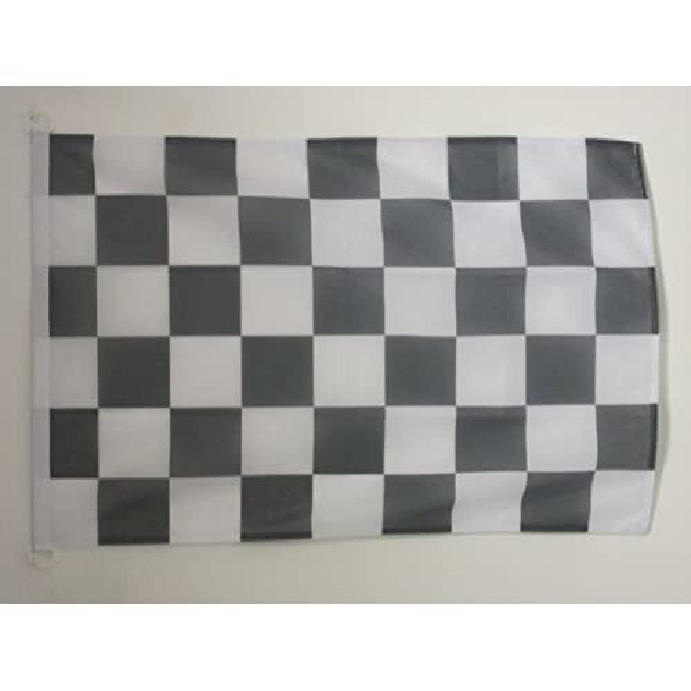 Drapeau à damier anti-déchirure en maille bloquée 170g AZ FLAG 150x90